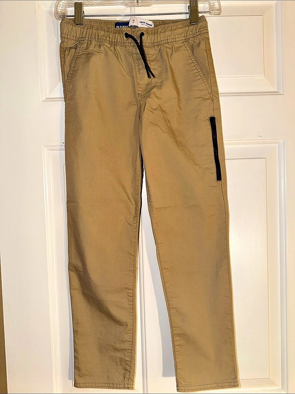 Old Navy Tech Taper Built-In Flex Pants Boys Medium (8) 2 pairs!